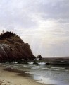 A Cloudy Day modern beachside Alfred Thompson Bricher Landscapes river